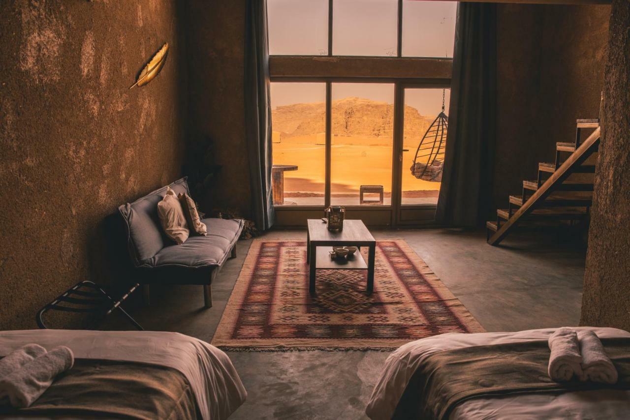 Zeina Desert Lodge Wadi Rum Buitenkant foto
